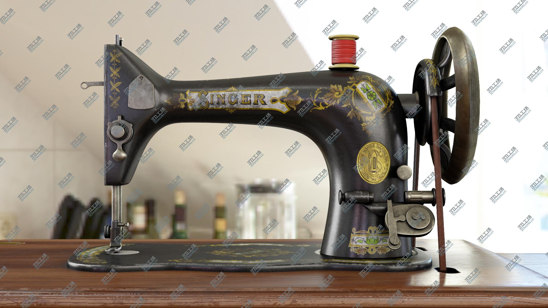 images/goods_img/2021040164/3D model 1907's Singer Sewing Machine/3.jpg